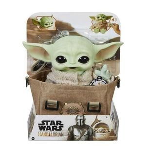 Star Wars The Mandalorian Grogu Plush Set, Character Doll with Soft Body